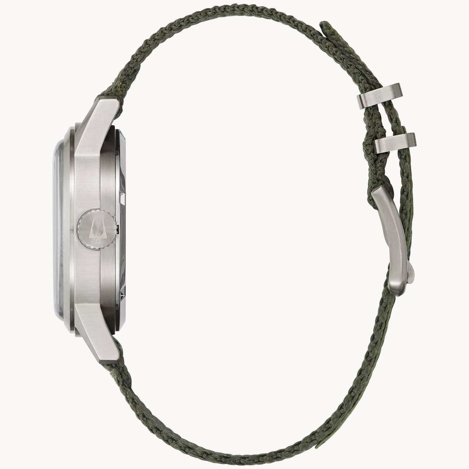 96A259 Bulova Hack Watch de caballero pulsera de tela - Image 3