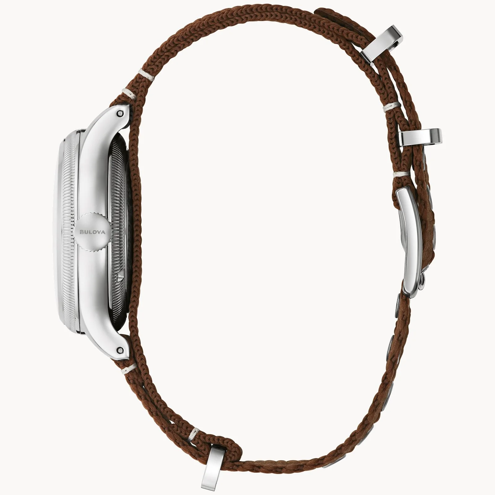 96A282 Bulova A-11 Hack Watch para caballero pulsera de tela - Image 4