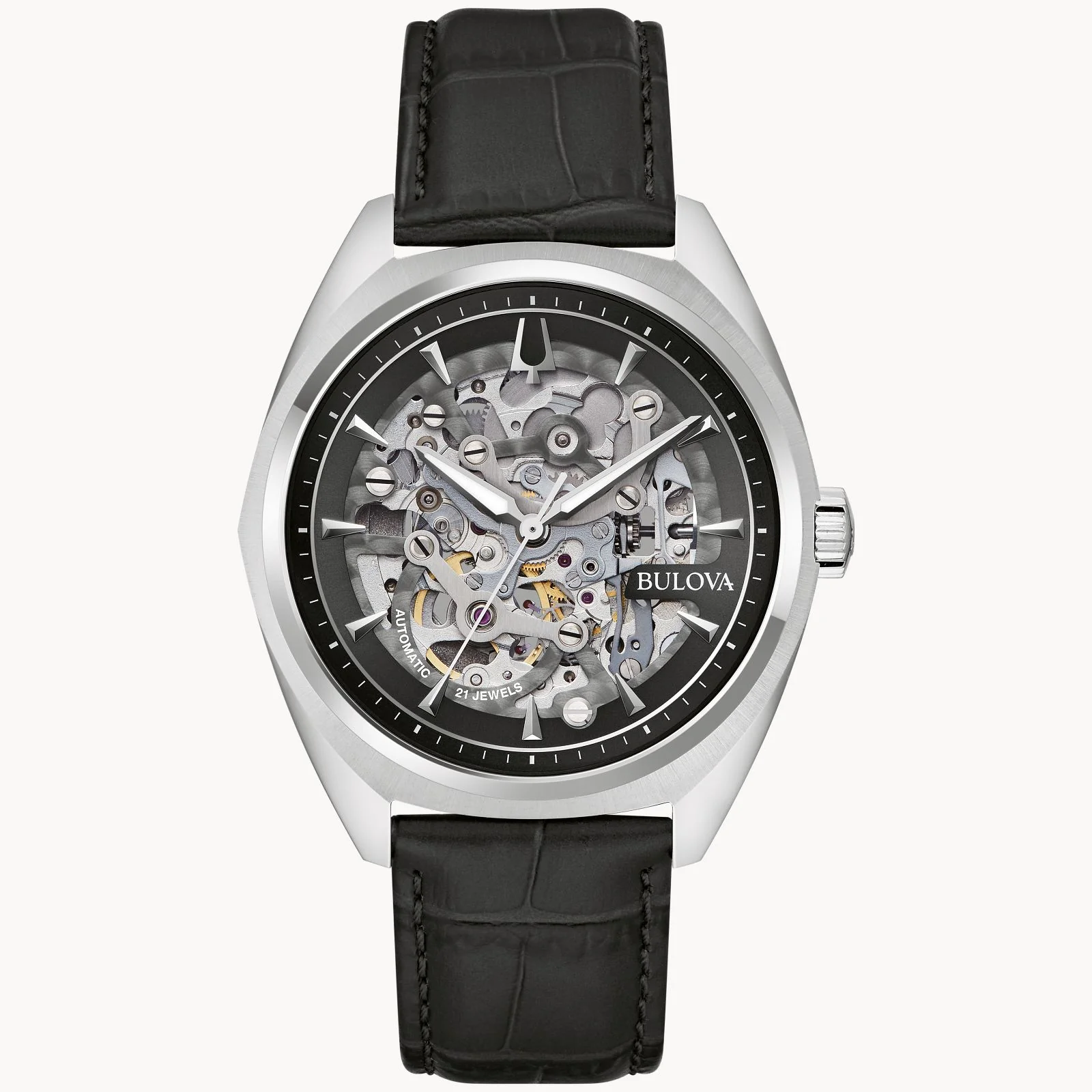 96A310 Reloj Bulova Surveyor de caballero correa de piel