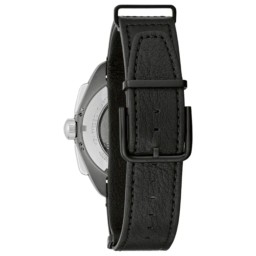 96A312 Reloj Bulova Lunar Pilot de hombre pulsera de cuero - Image 3