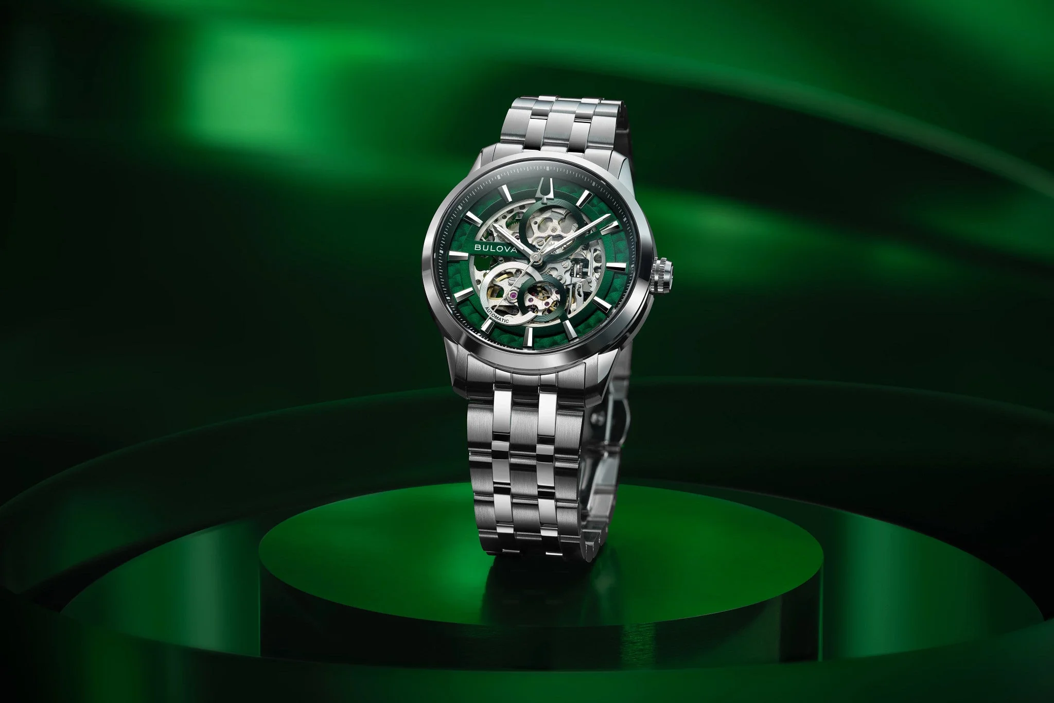 96A329 Reloj Bulova Sutton Automatico Skeleton de hombre - Image 2