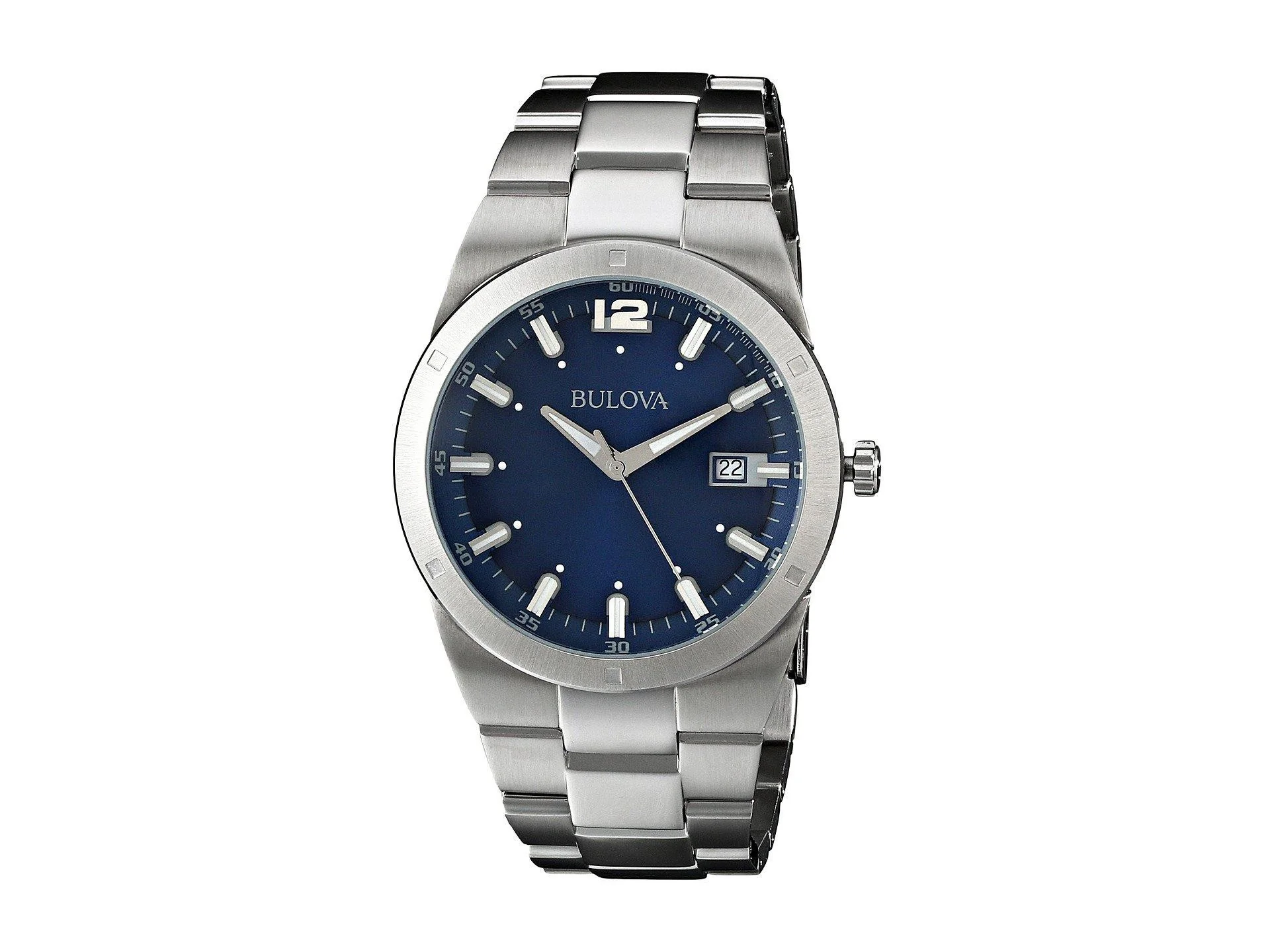 96B220 Reloj Bulova Dress de hombre correa de metal - Image 6