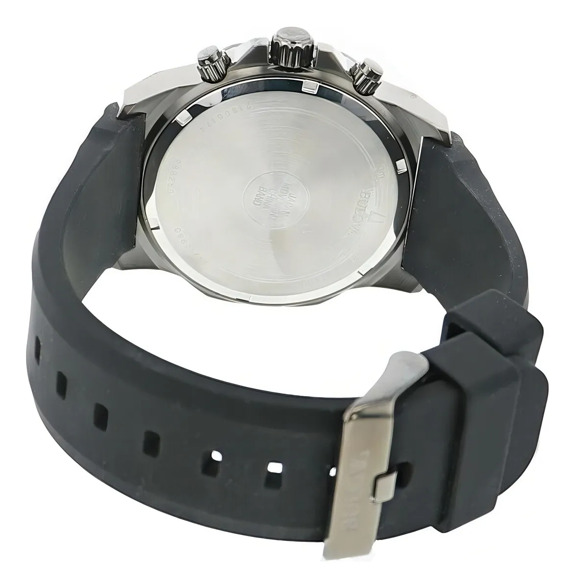 96B228 Reloj Bulova Sea King de hombre pulsera de caucho 48 mm - Image 3