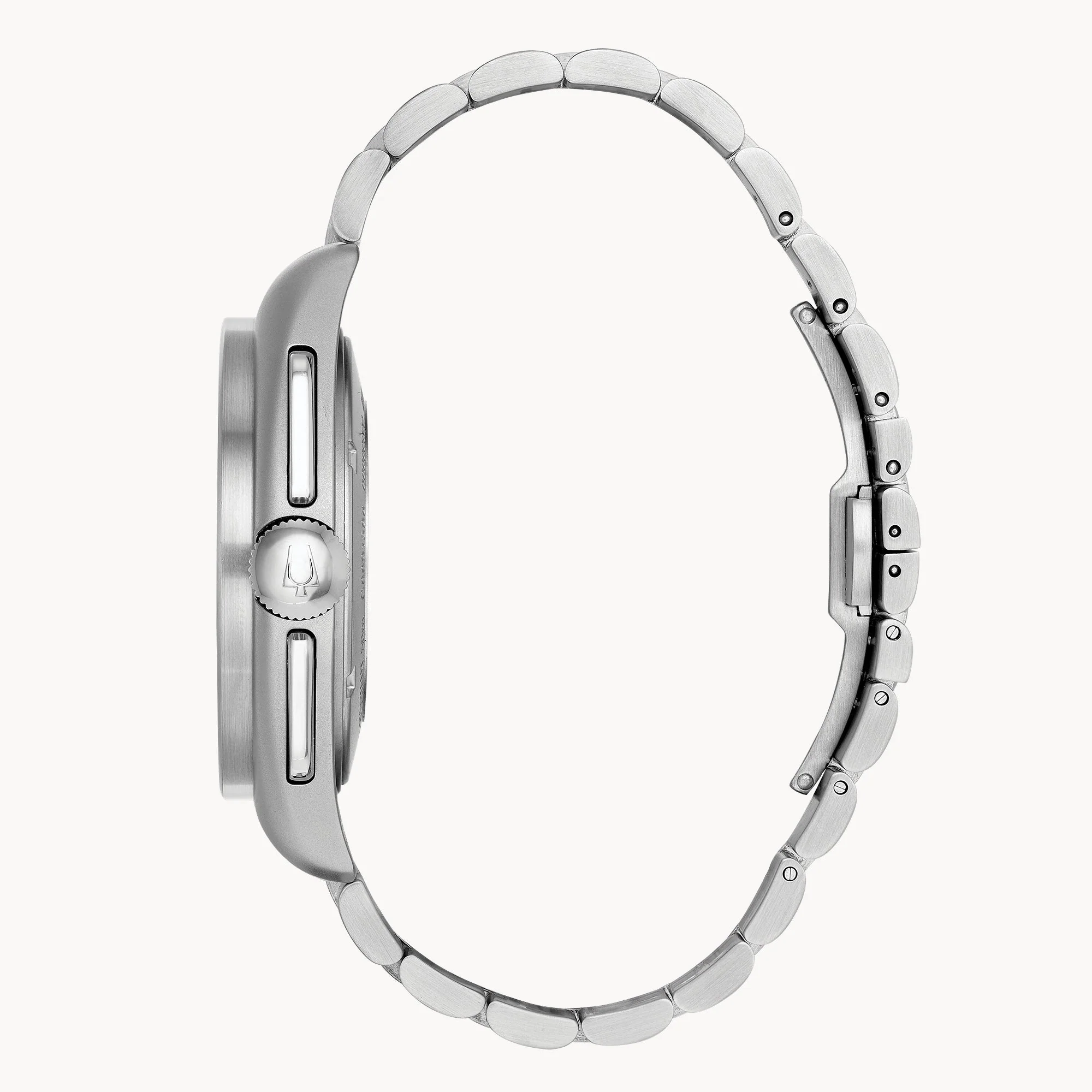 96B258 Reloj Bulova Lunar Pilot de hombre pulsera de metal - Image 3