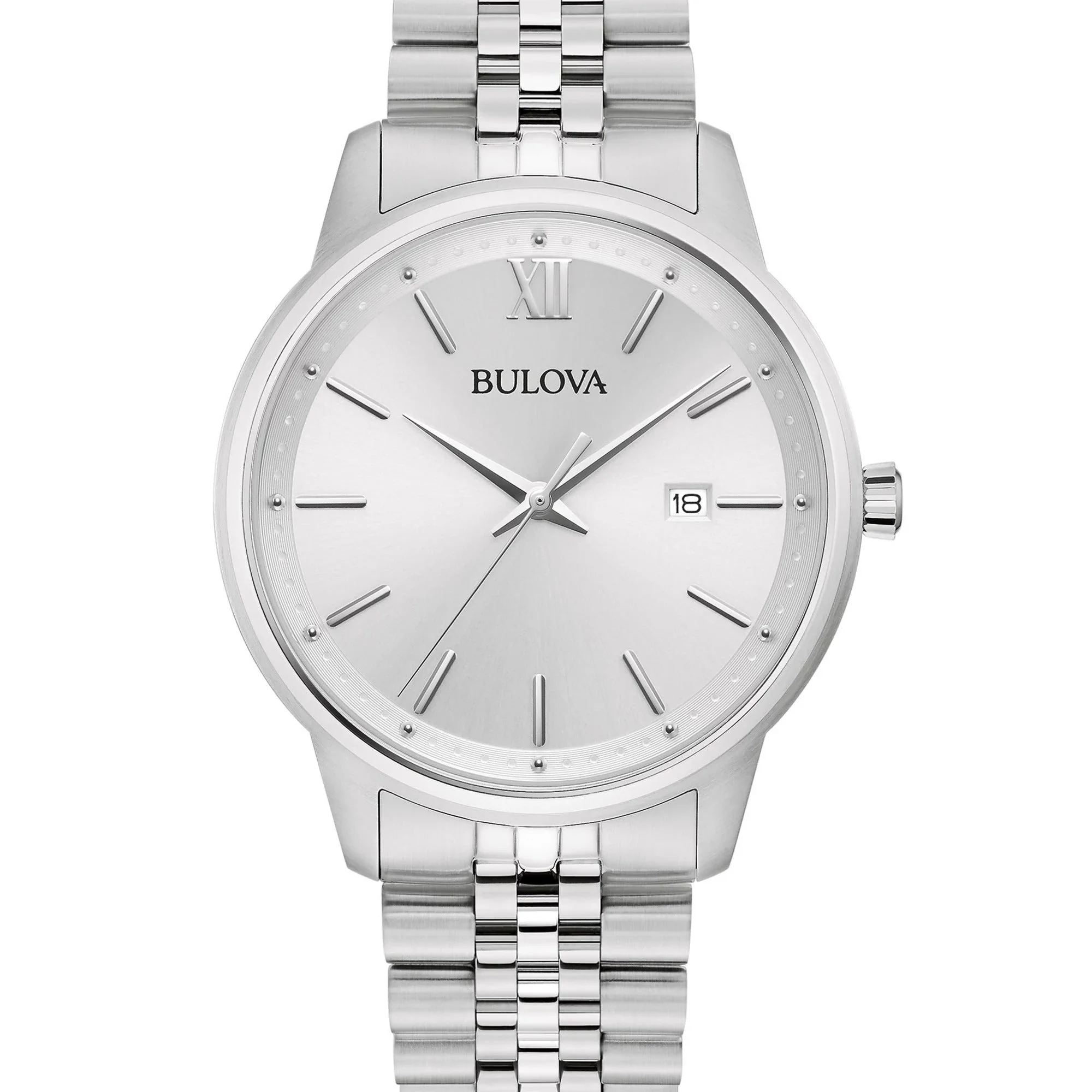 96B369 Reloj Bulova Classic de caballero correa de metal - Image 4