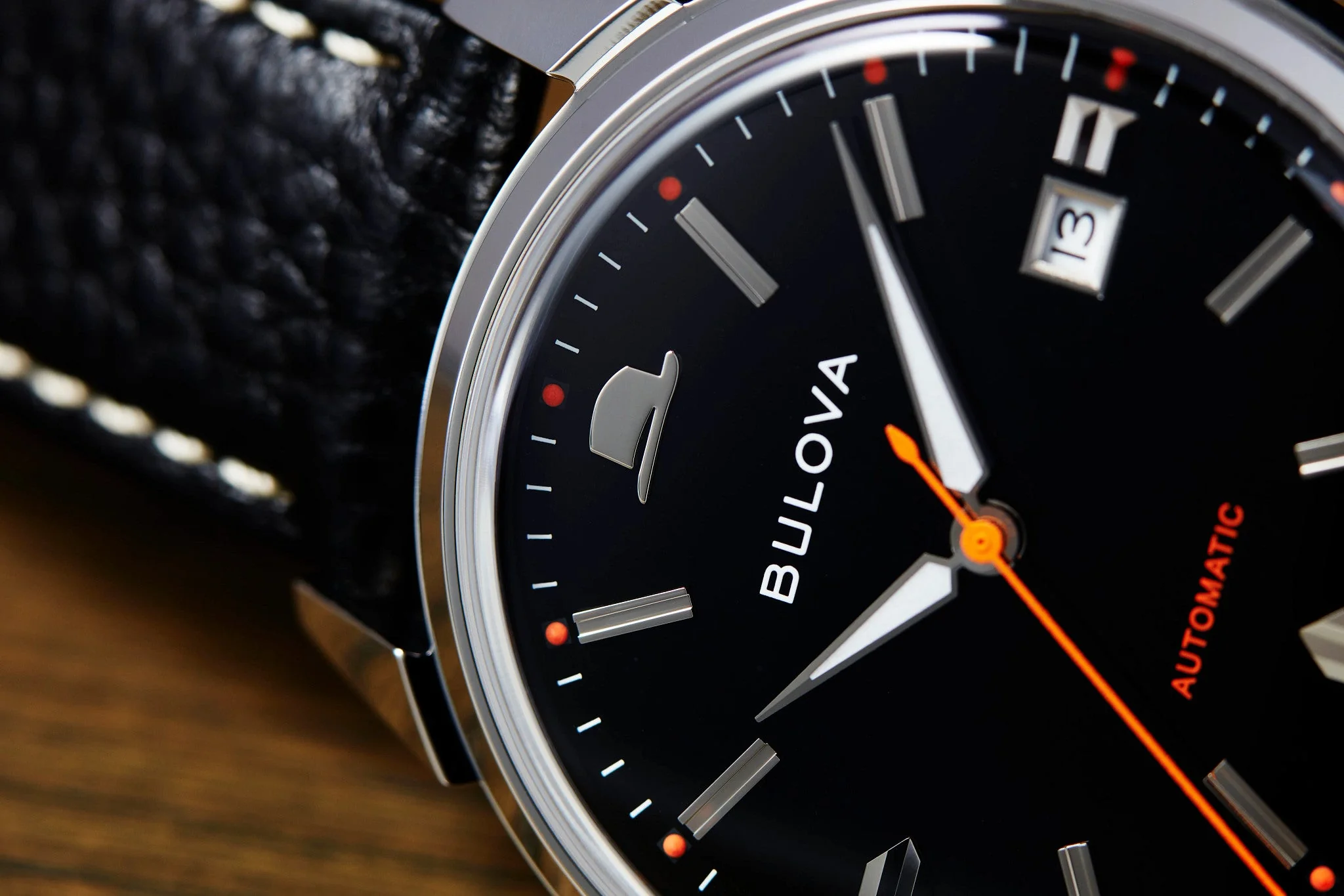 96B381 Reloj Bulova Frank Sinatra Summer Wind de hombre banda de piel 40 mm - Image 4