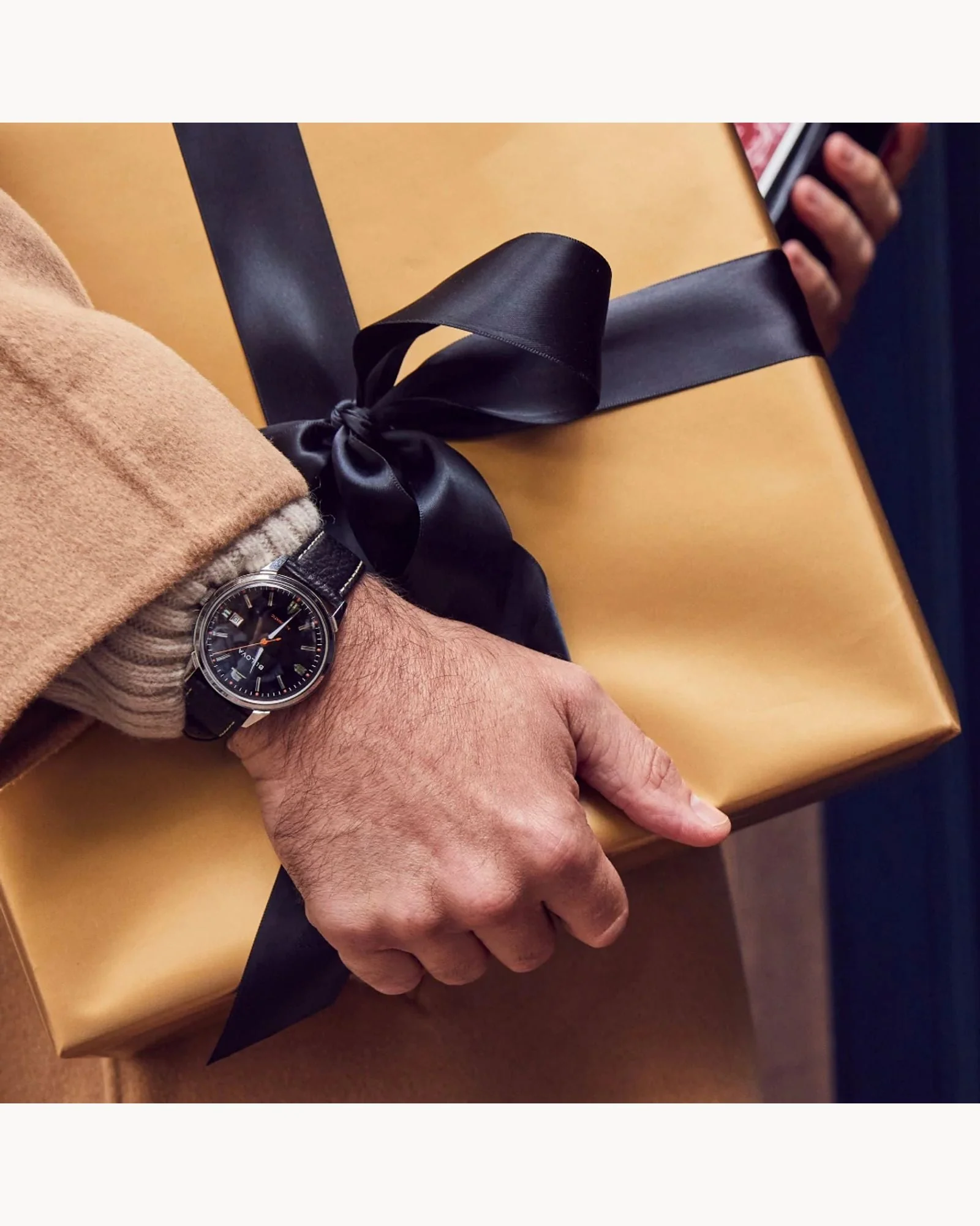 96B381 Reloj Bulova Frank Sinatra Summer Wind de hombre banda de piel 40 mm - Image 5