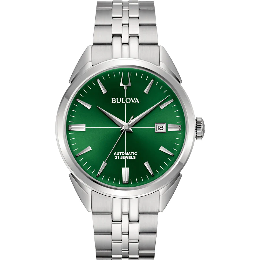 96B424 Reloj Bulova Surveyor de hombre correa de metal
