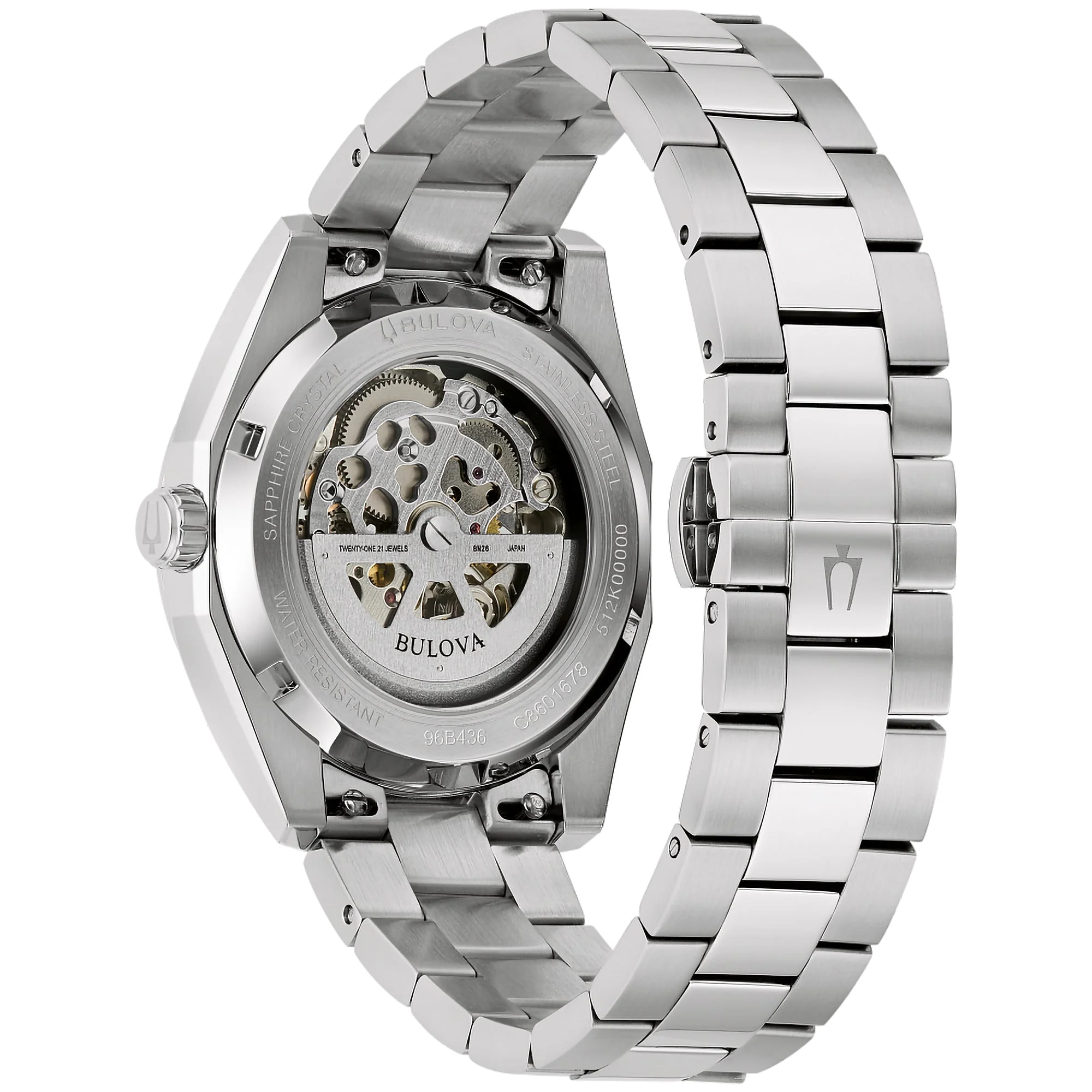 96B436 Reloj Bulova Surveyor de hombre correa de metal - Image 2