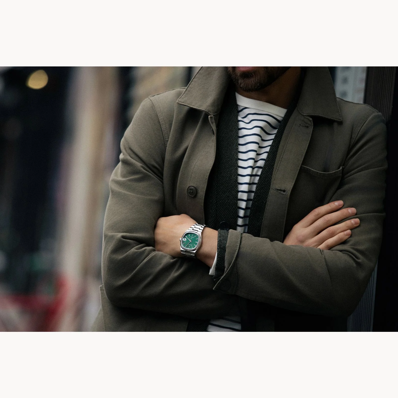 96B439 Reloj Bulova Super Seville de hombre pulsera de metal - Image 5