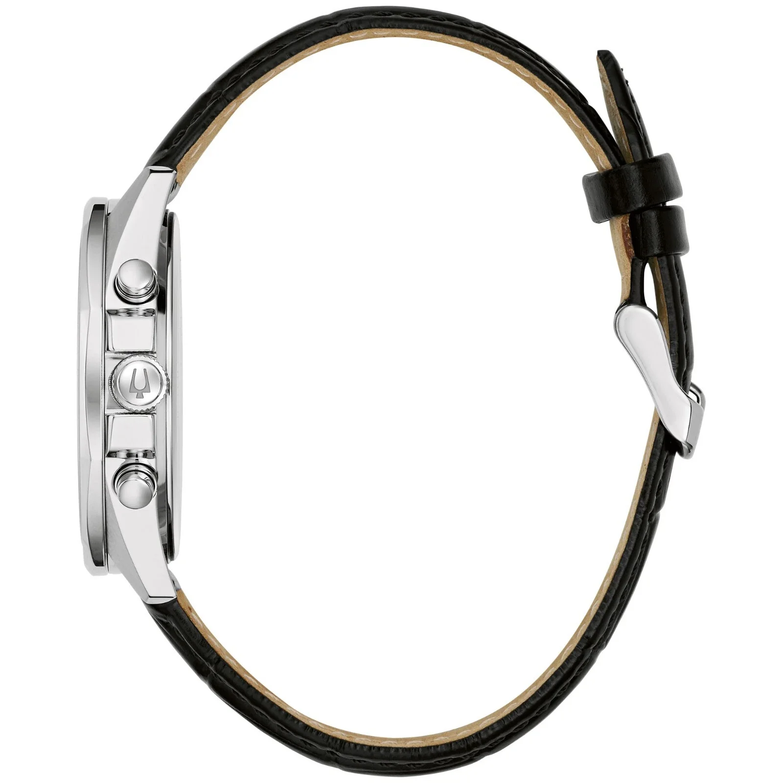 96B450 Reloj Bulova Classic de hombre pulsera de piel 40 mm - Image 3