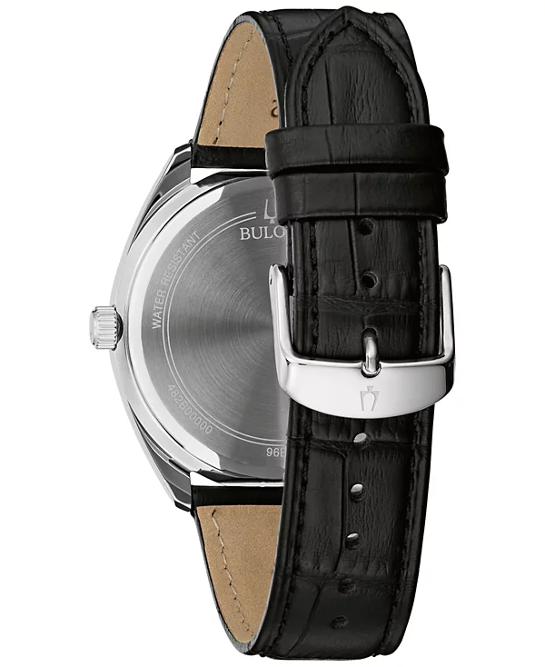 96B453 Reloj Bulova Classic de hombre banda de piel 42 mm - Image 3