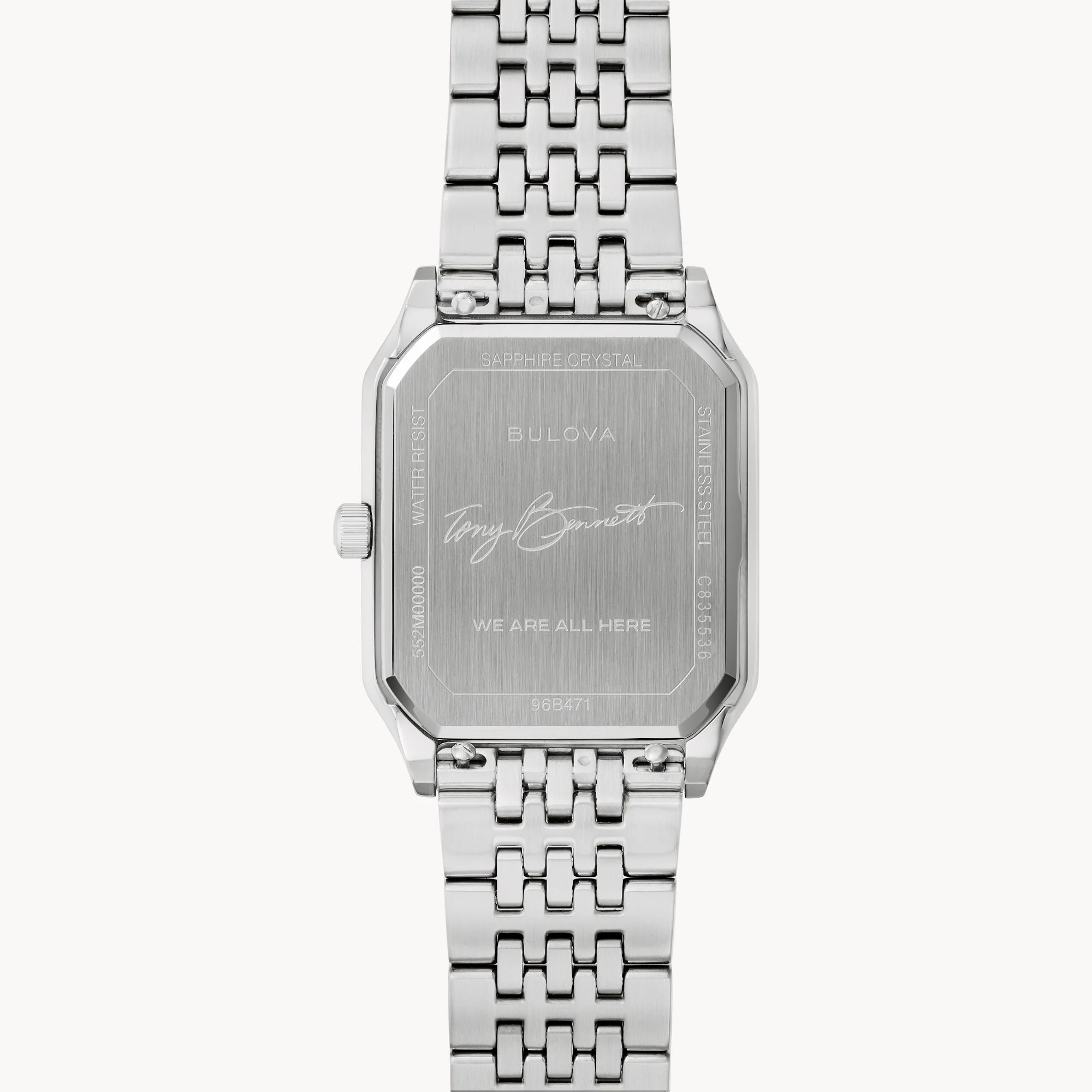 96B471 Reloj Bulova Tony Bennett de hombre correa de metal - Image 4