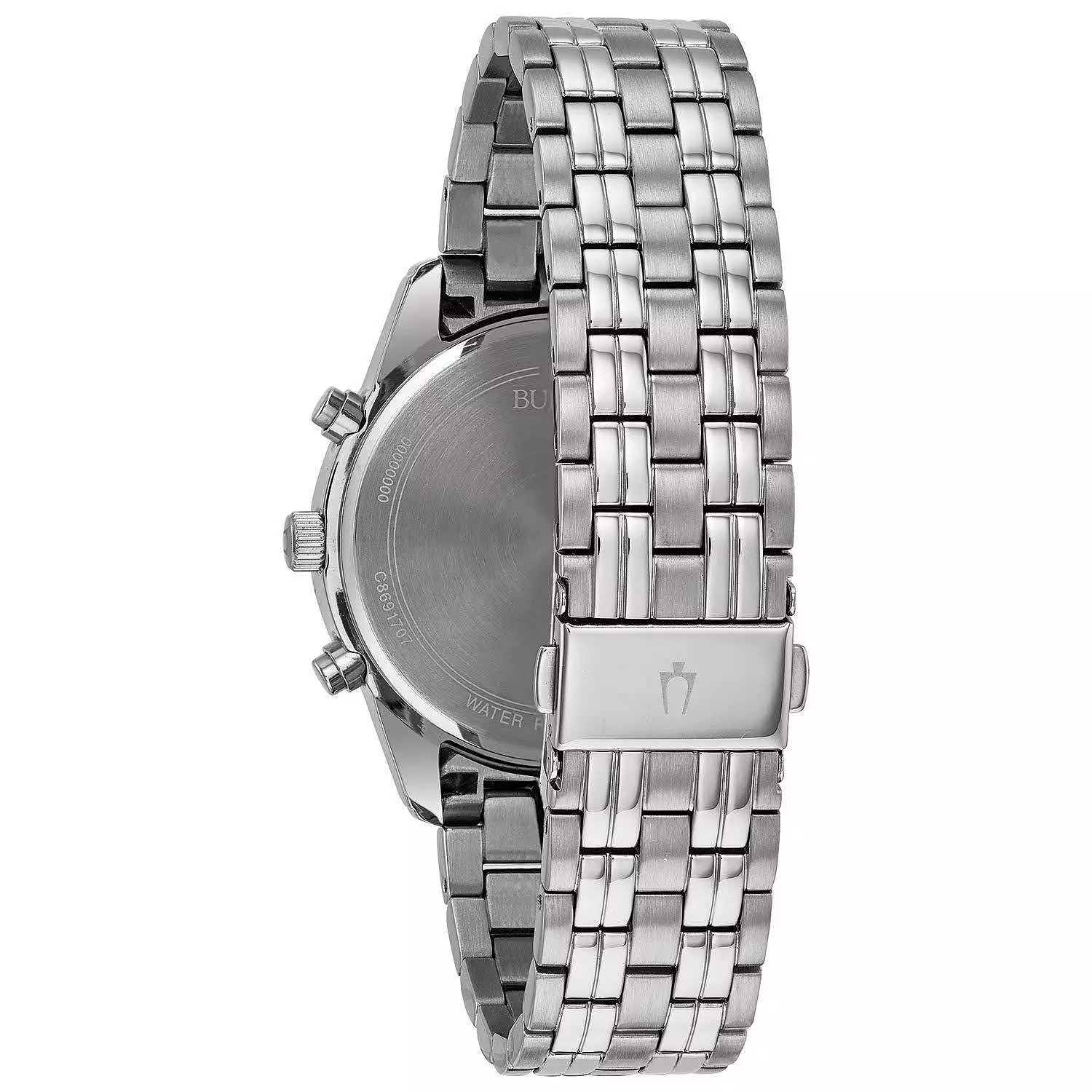 96D136 Reloj Bulova Chronograph de caballero pulsera de metal - Image 2