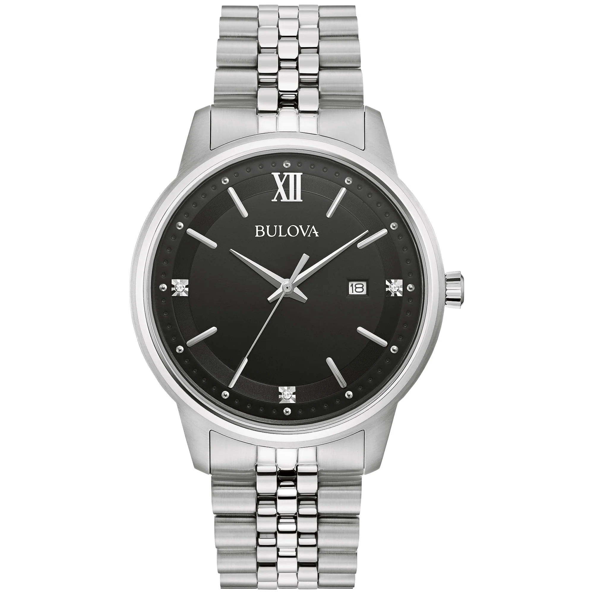 96D151 Reloj Bulova Classic de hombre pulsera de metal