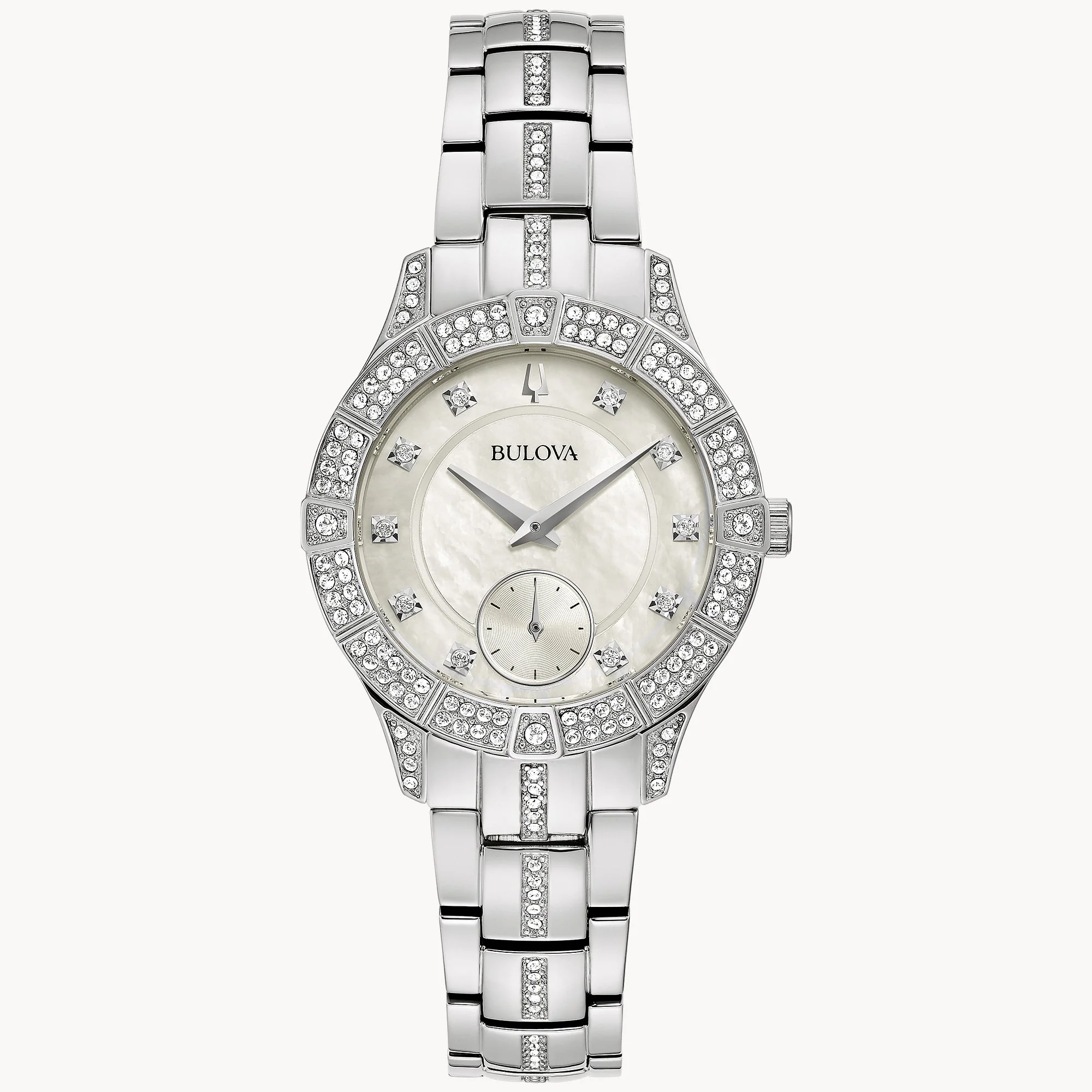 96L291 Reloj Bulova Phantom Crystal de señorita correa de metal
