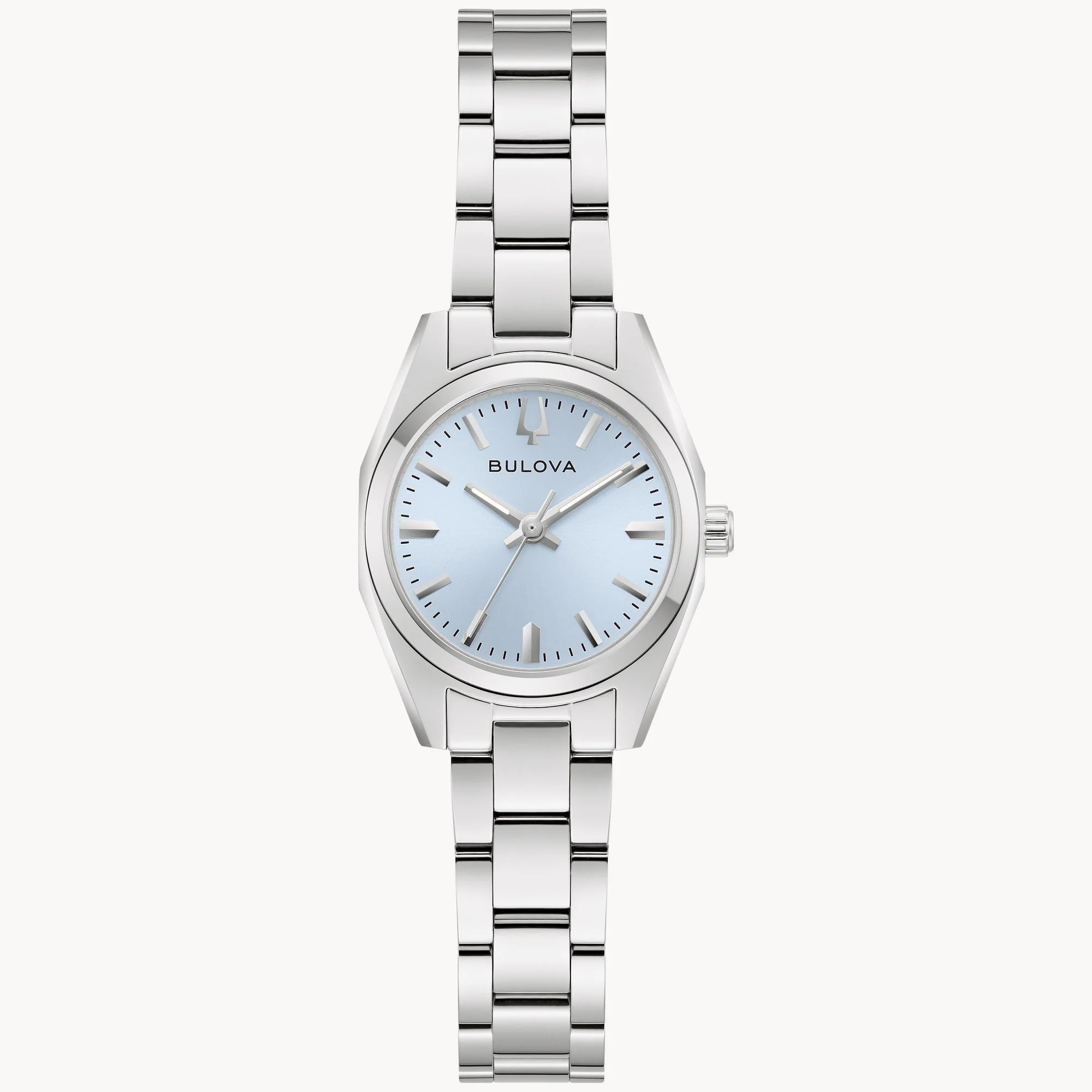 96L345 Reloj Bulova Surveyor de mujer correa de metal