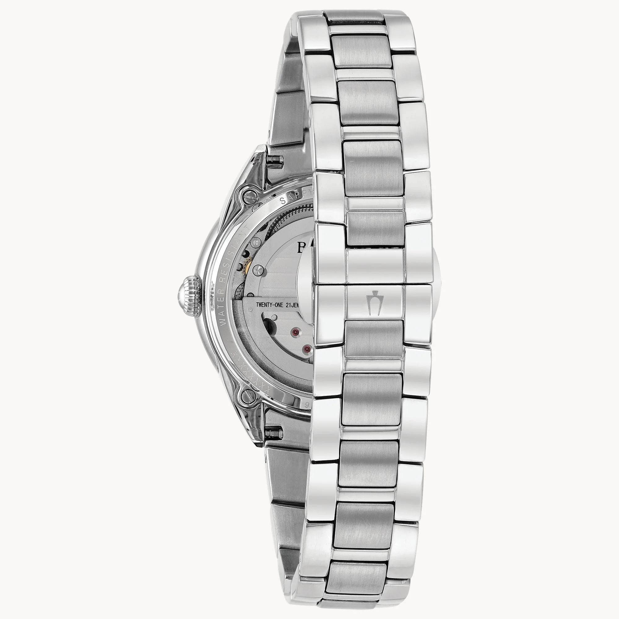 96P181 Reloj Bulova Sutton de dama correa de metal - Image 3