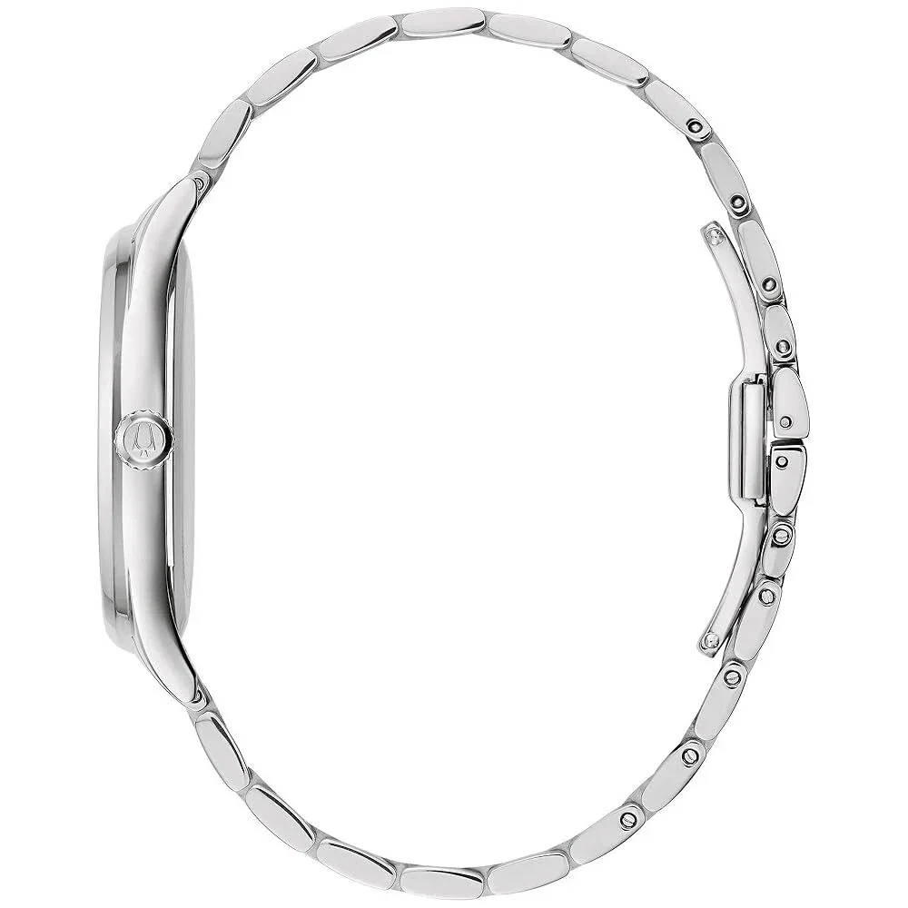 96P220 Reloj Bulova Classic de dama correa de metal - Image 3