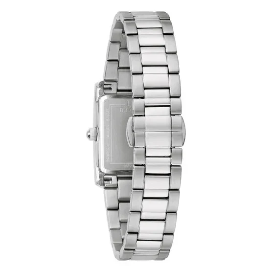 96P262 Reloj Bulova Dress de dama correa de metal - Image 3