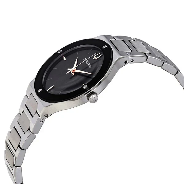 96R231 Reloj Bulova Millenia de mujer pulsera de metal - Image 3