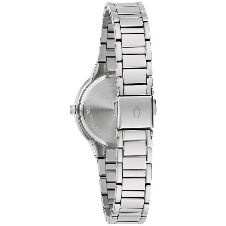 96X162 Reloj Bulova Crystal de mujer pulsera de metal - Image 3