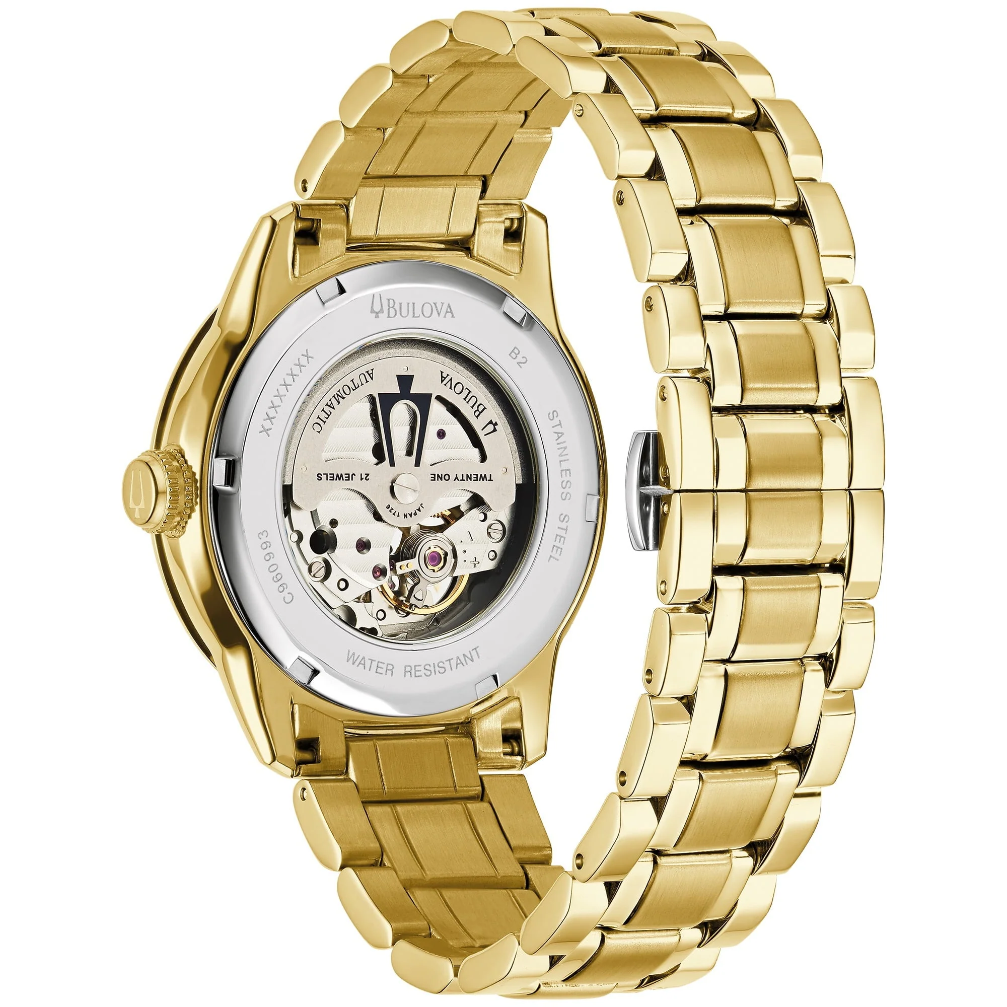 97A108 Reloj Bulova Sutton Classic de caballero pulsera de metal - Image 2
