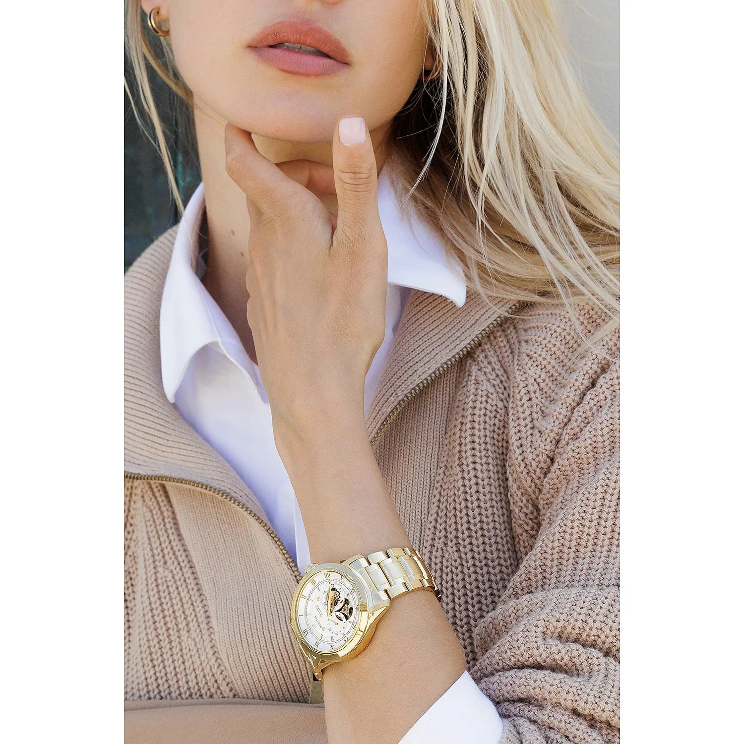97A108 Reloj Bulova Sutton Classic de caballero pulsera de metal - Image 5