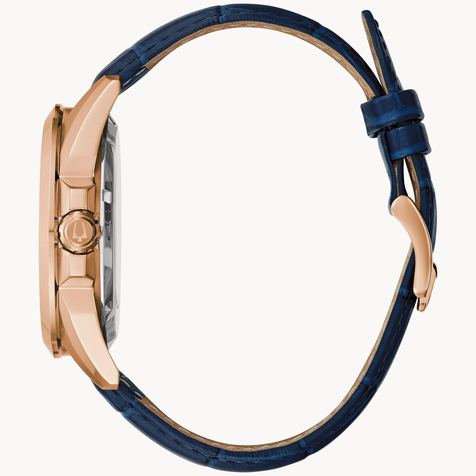 97A161 Bulova Sutton de hombre pulsera de cuero - Image 5