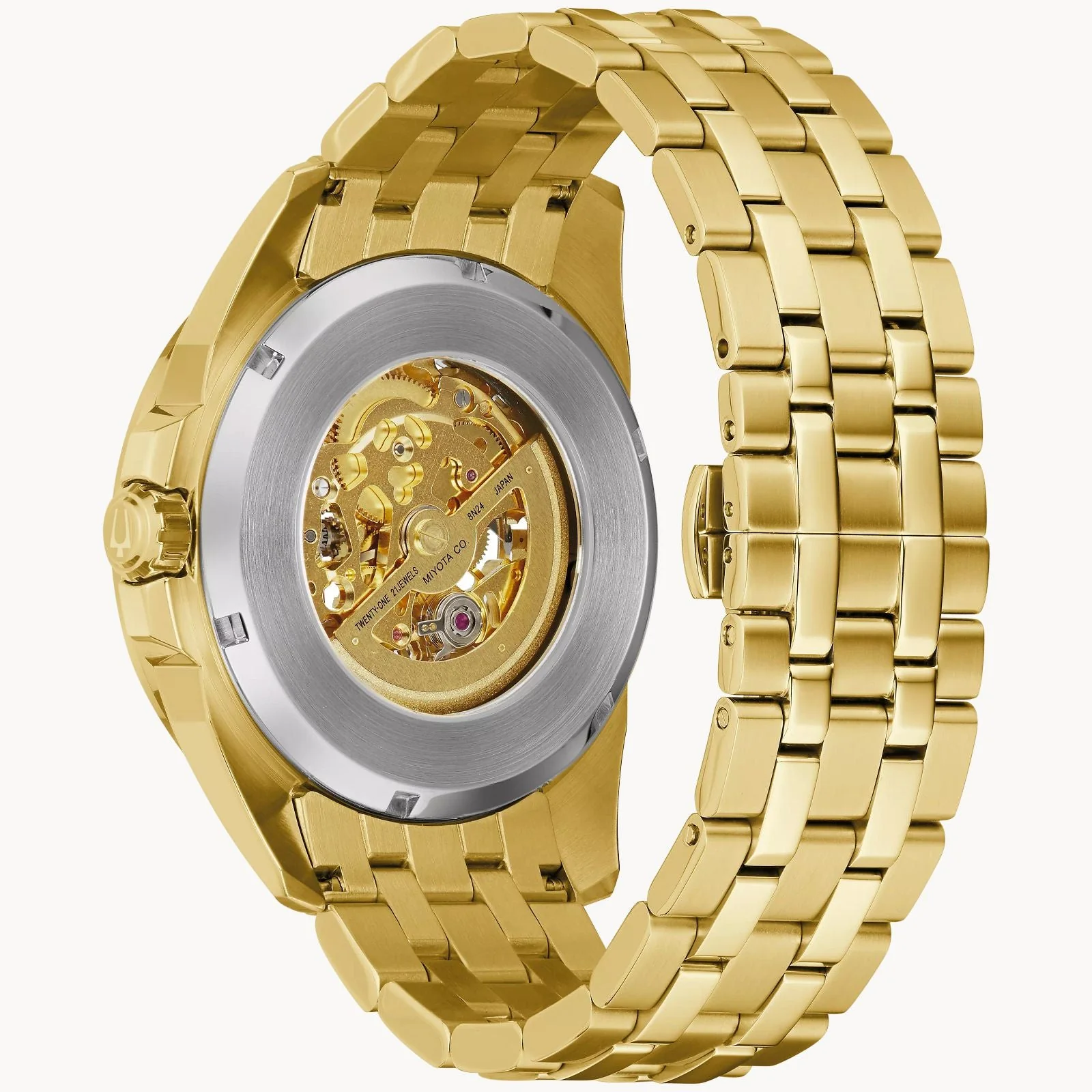 97A162 Reloj Bulova Sutton de caballero pulsera de metal 43 mm - Image 3