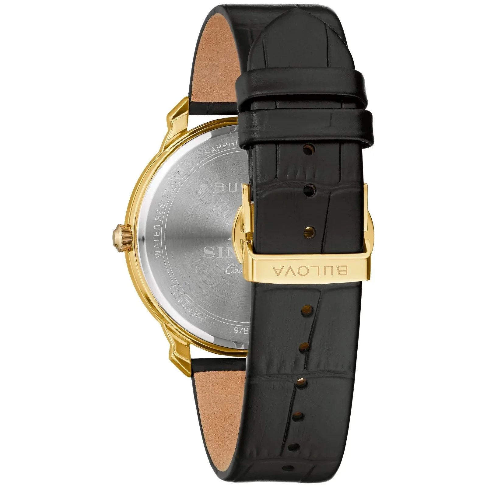 97B204 Reloj Bulova Frank Sinatra de caballero pulsera de cuero - Image 2
