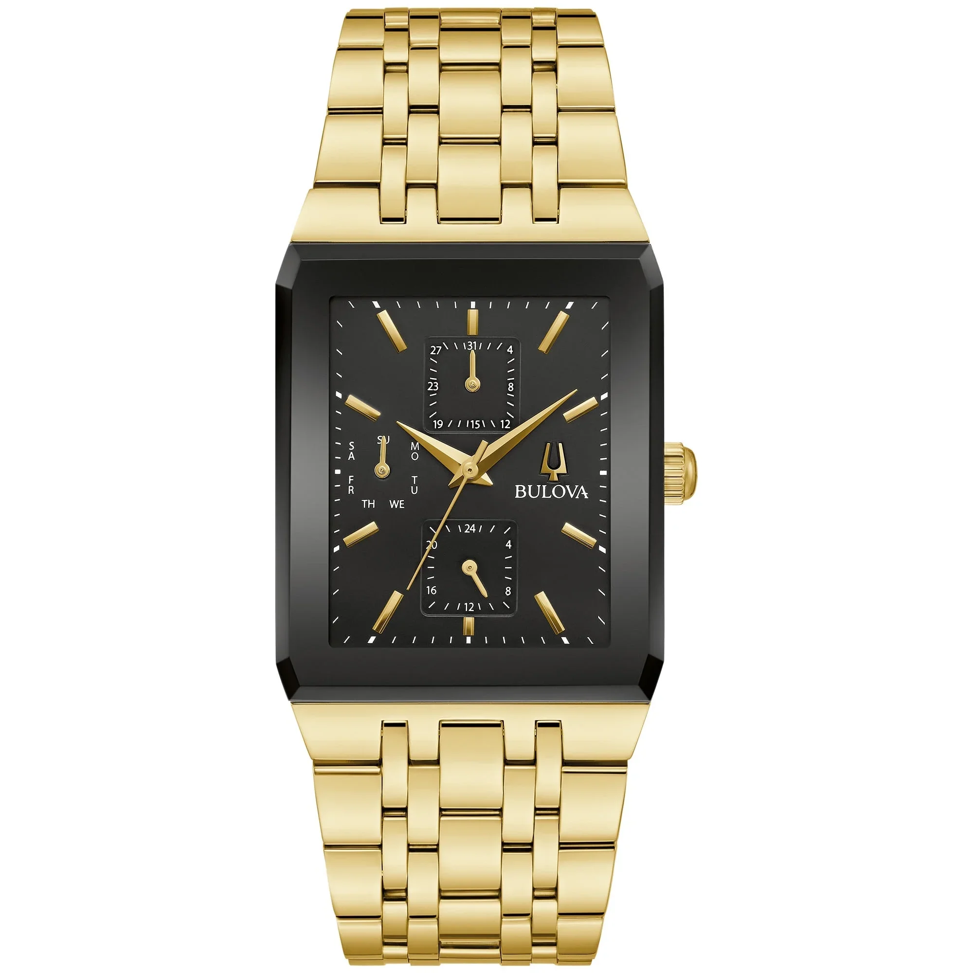 97C113 Bulova Modern Day de caballero pulsera de metal