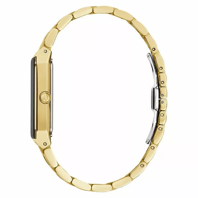 97C113 Bulova Modern Day de caballero pulsera de metal - Image 2
