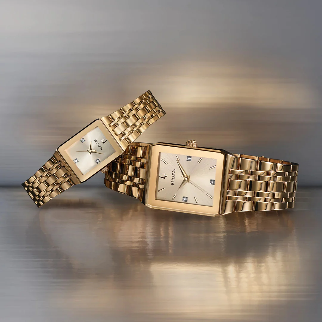 97D120 Reloj Bulova Diamond Champagne para Caballero - Image 4