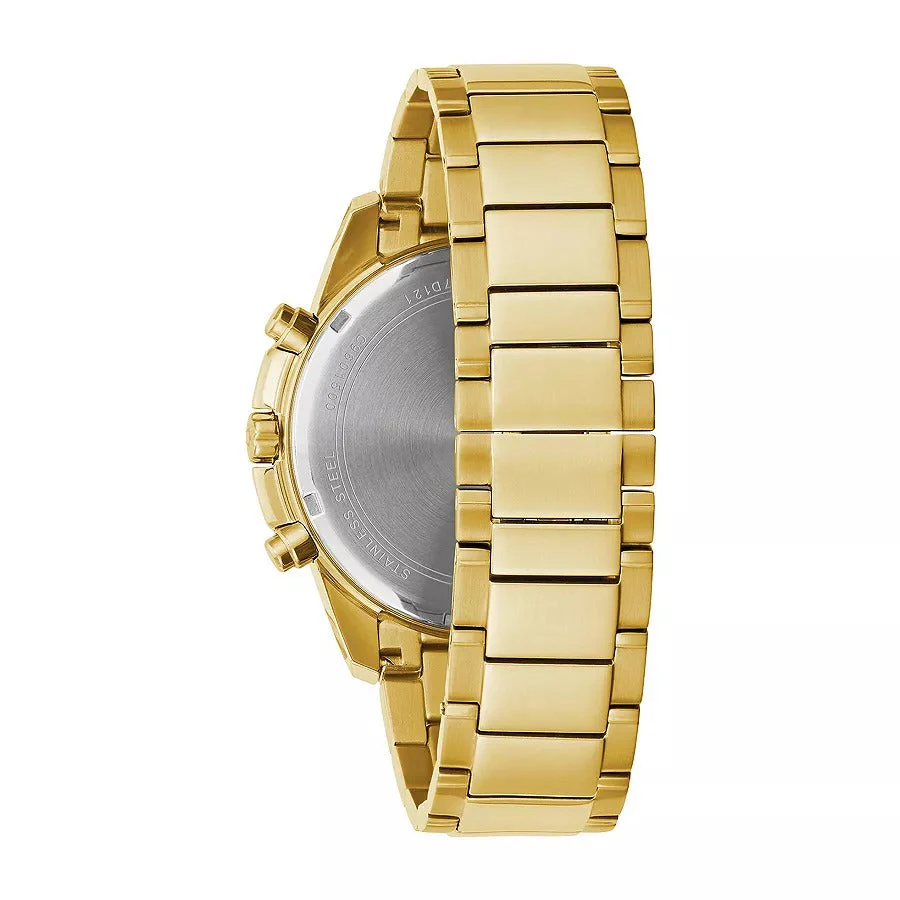 97D121 Reloj Bulova Diamond de caballero pulsera de metal 44 mm - Image 2
