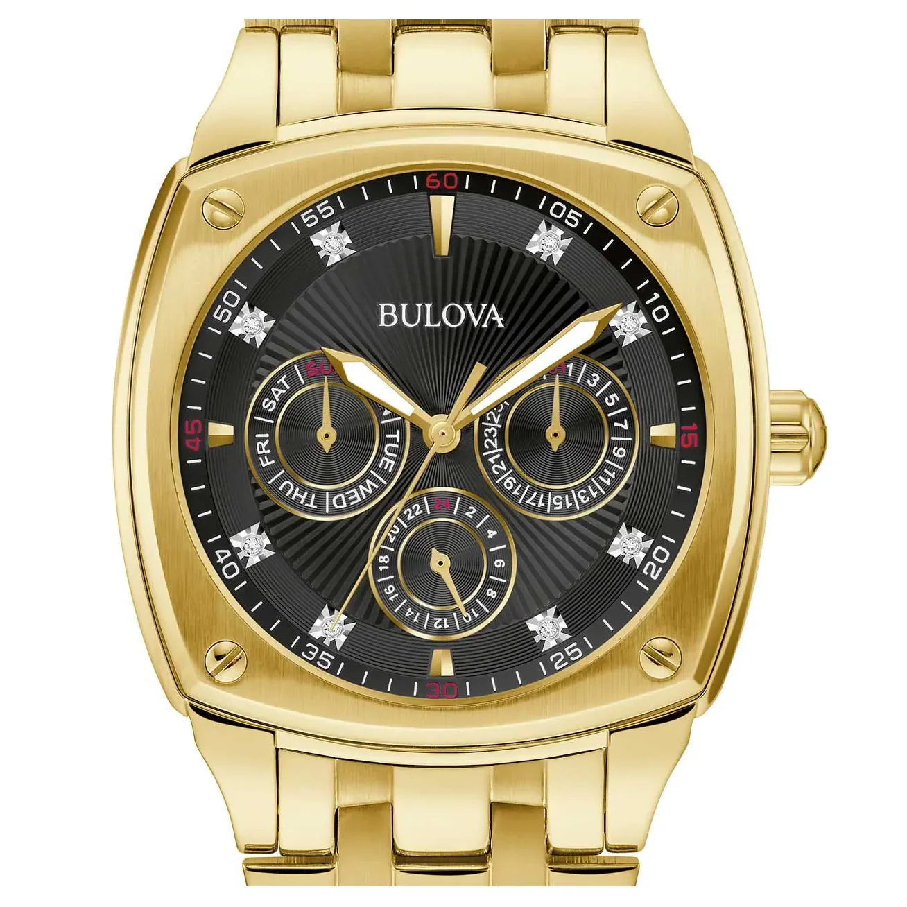 97D138 Reloj Bulova Dress de caballero pulsera de metal 40 mm - Image 2