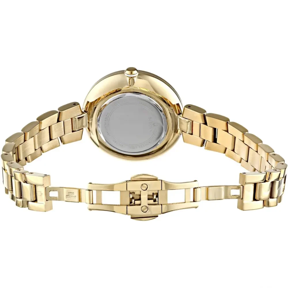 97L142 Reloj Bulova Dress de mujer pulsera de metal 38 mm - Image 4