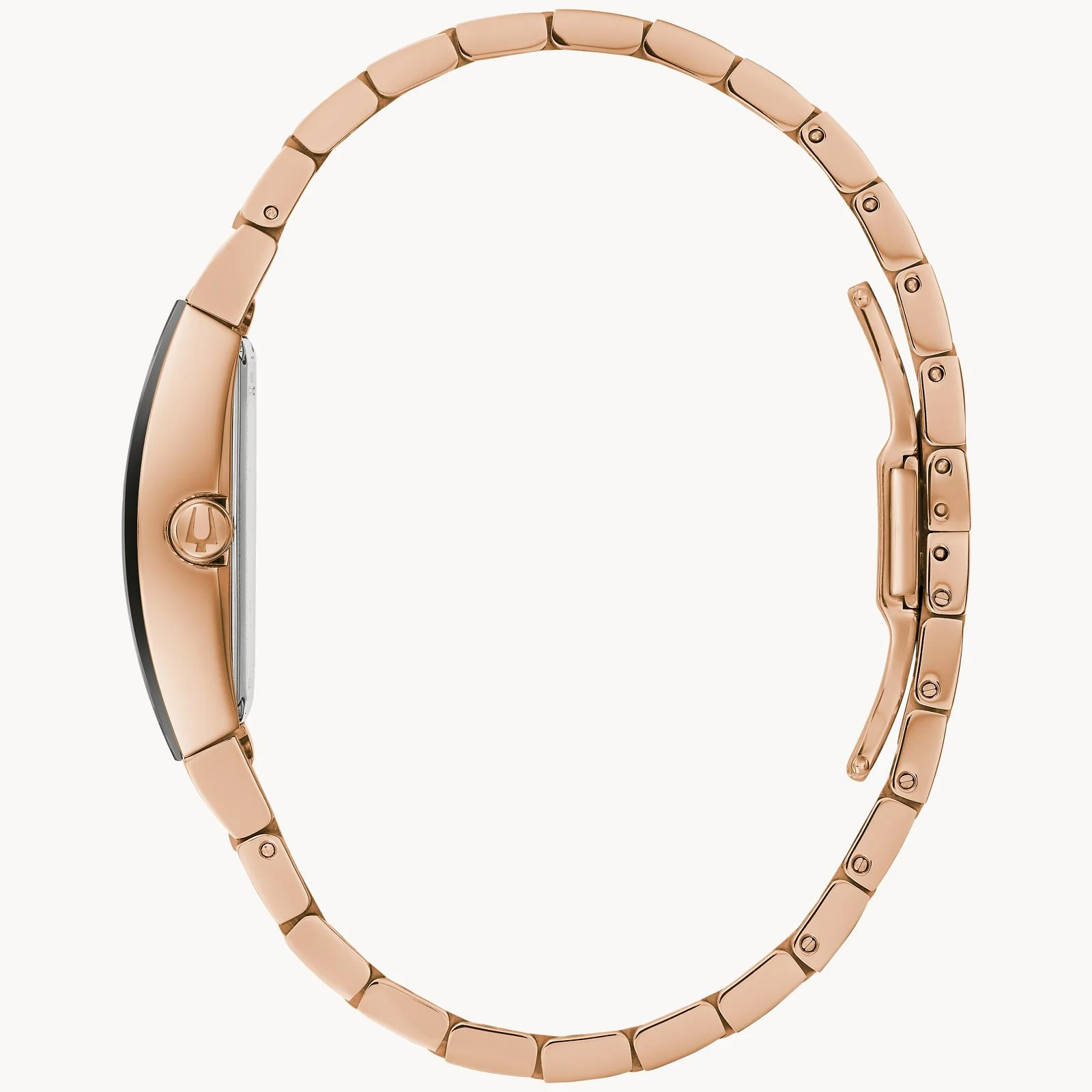 97P158 Reloj Bulova Gemini de señorita pulsera de metal 30 mm - Image 5