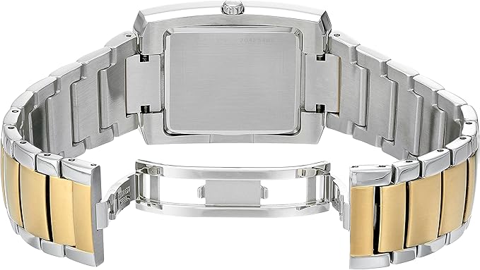 98A149 Reloj Bulova para hombre banda de metal cuadrado - Image 2