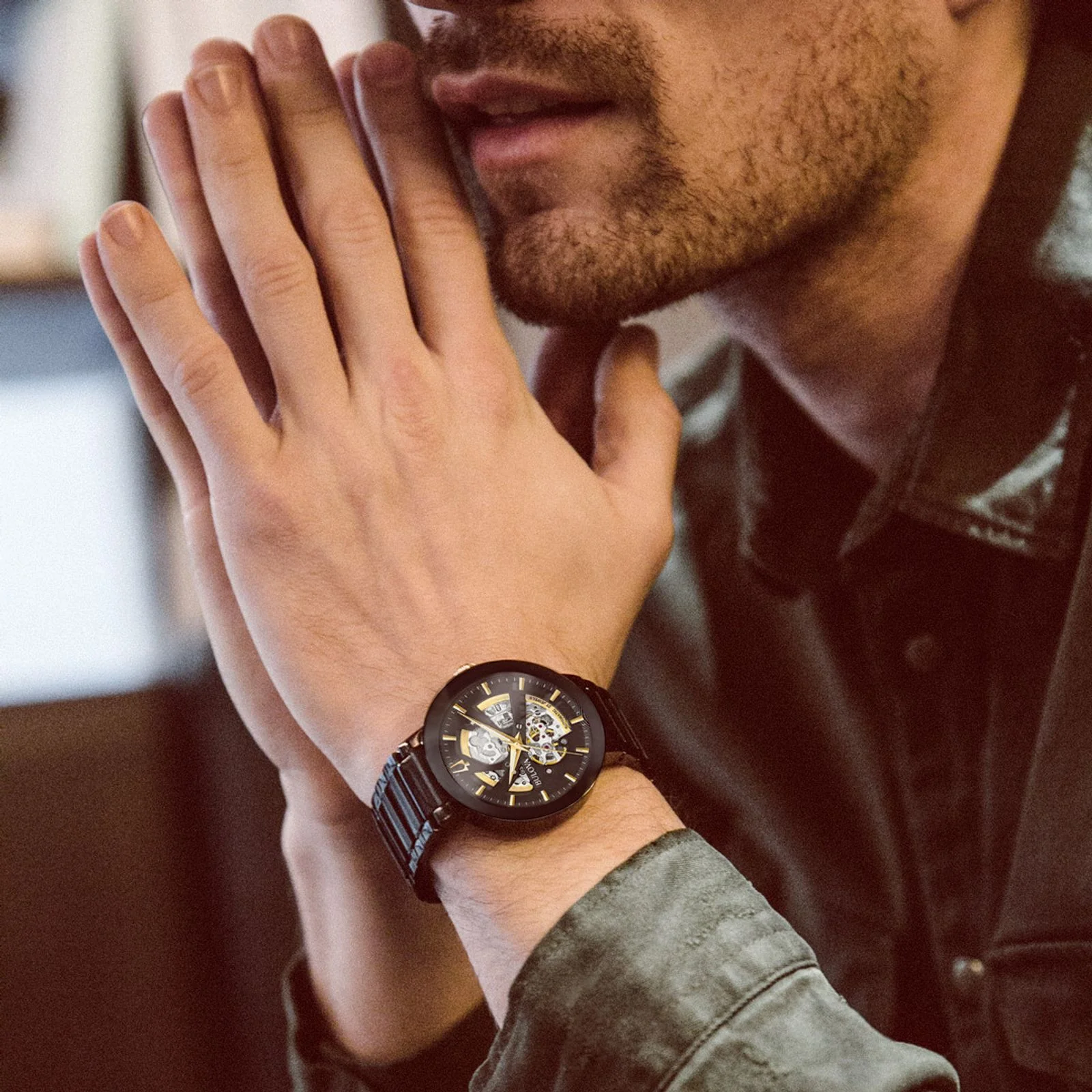 98A203 Bulova Reloj para hombre pulsera de acero - Image 2