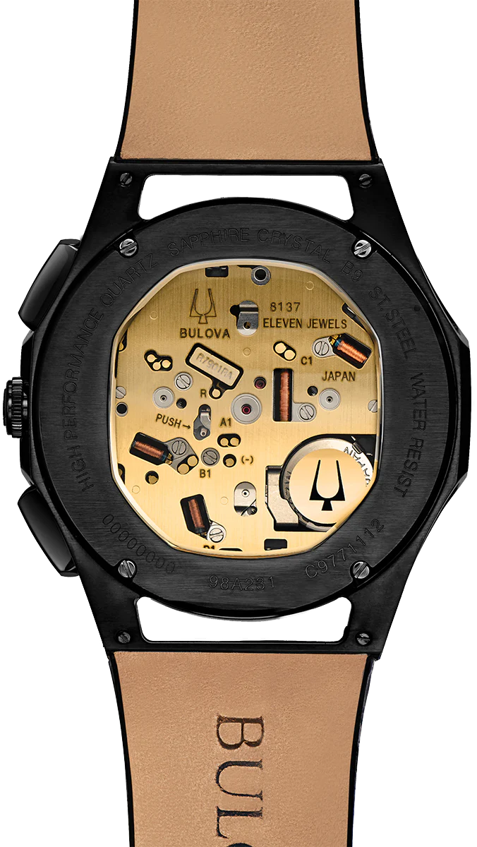 98A232 Reloj Bulova Curv Sport de caballero pulsera de resina - Image 4