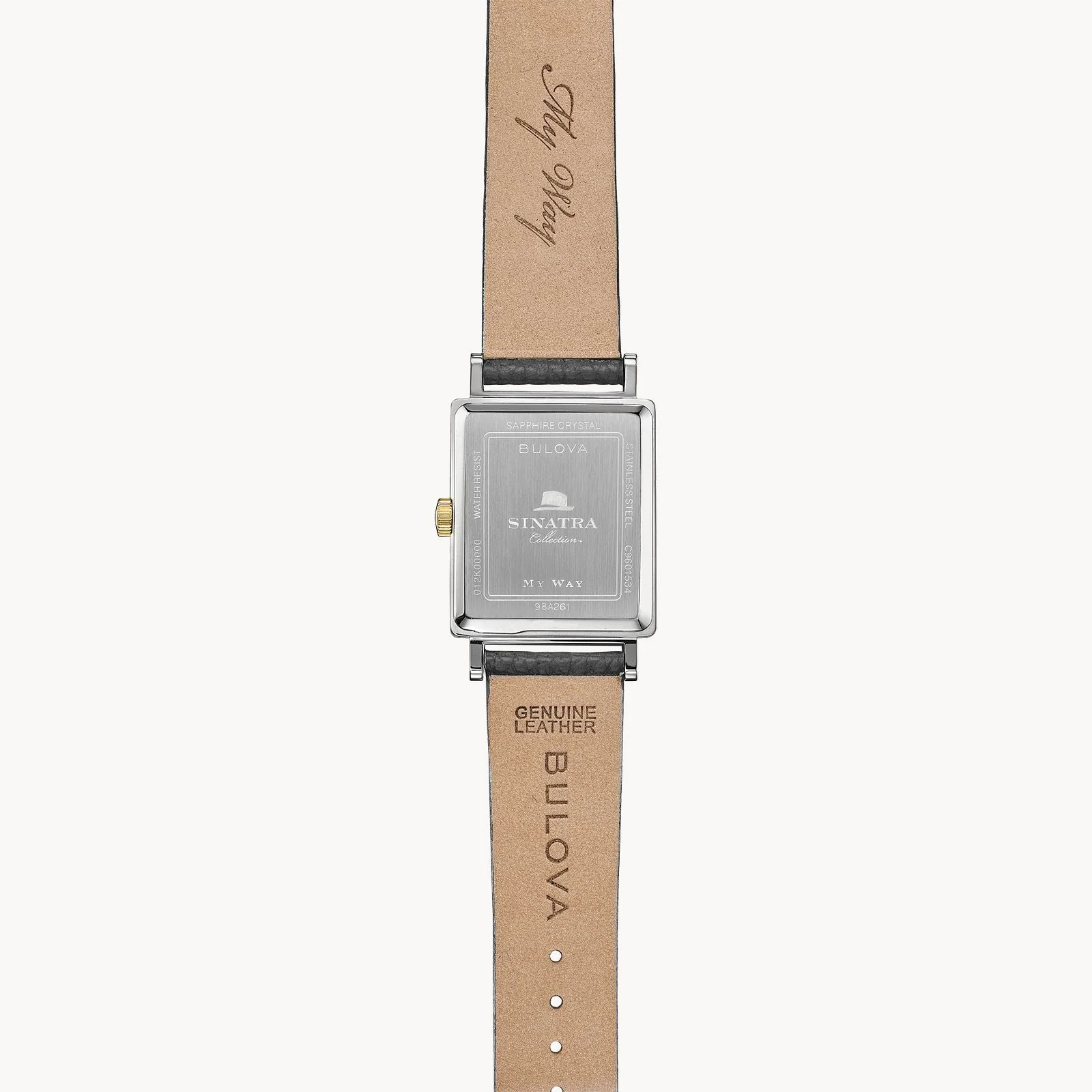 98A261 Reloj Bulova My Way de hombre pulsera de cuero 29.5 mm - Image 2