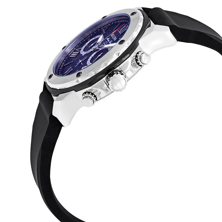 98B258 Reloj Bulova Marine Star de hombre pulsera de caucho 44 mm - Image 2