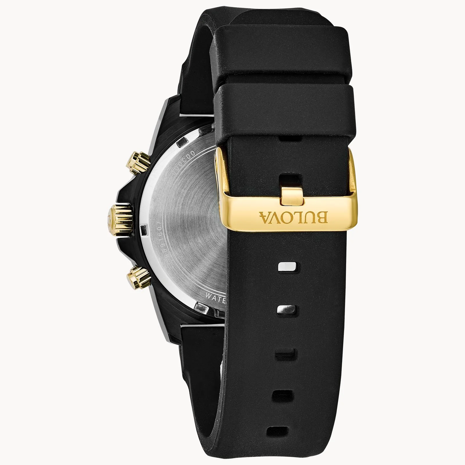 98B278 Reloj Bulova para caballero pulsera de caucho - Image 2