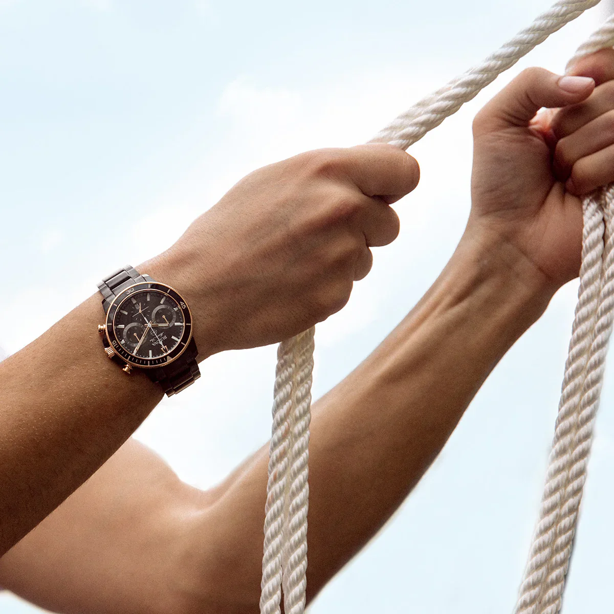 98B302 Reloj Marine Star Series C de hombre pulsera de metal 45 mm - Image 5