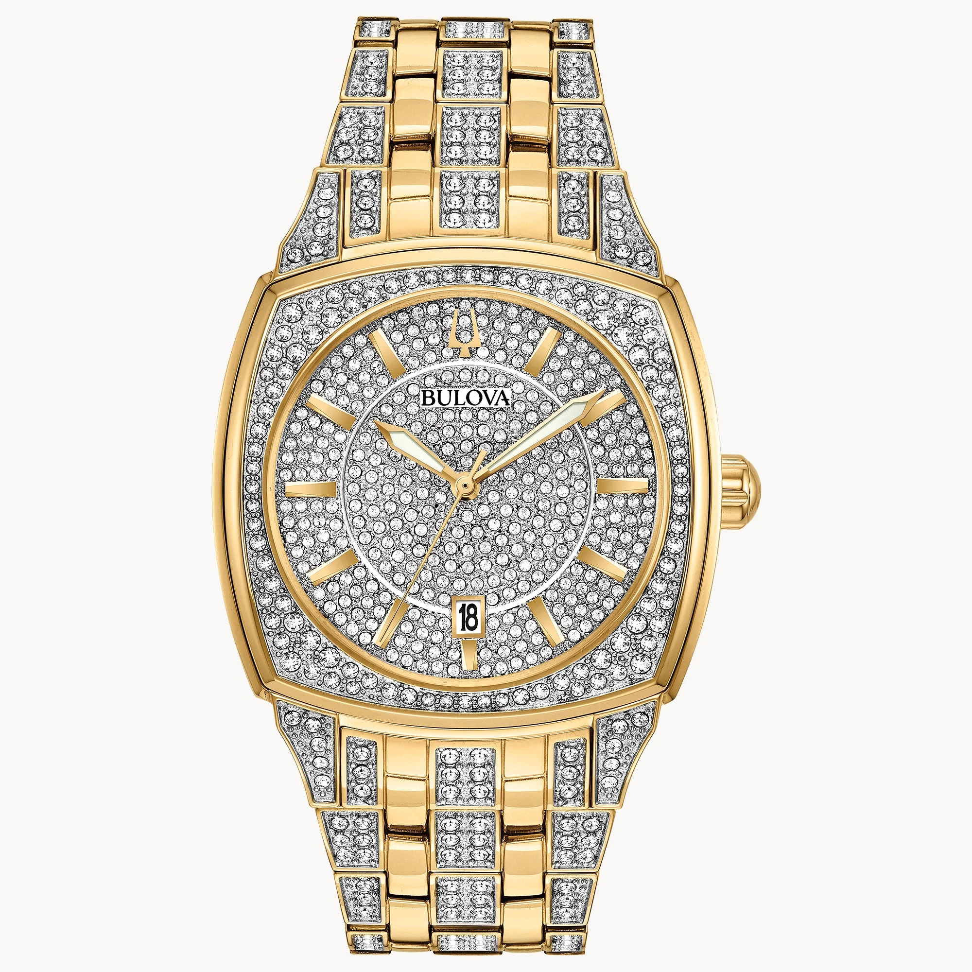 98B323 Reloj Bulova Crystal Phantom de hombre pulsera de metal