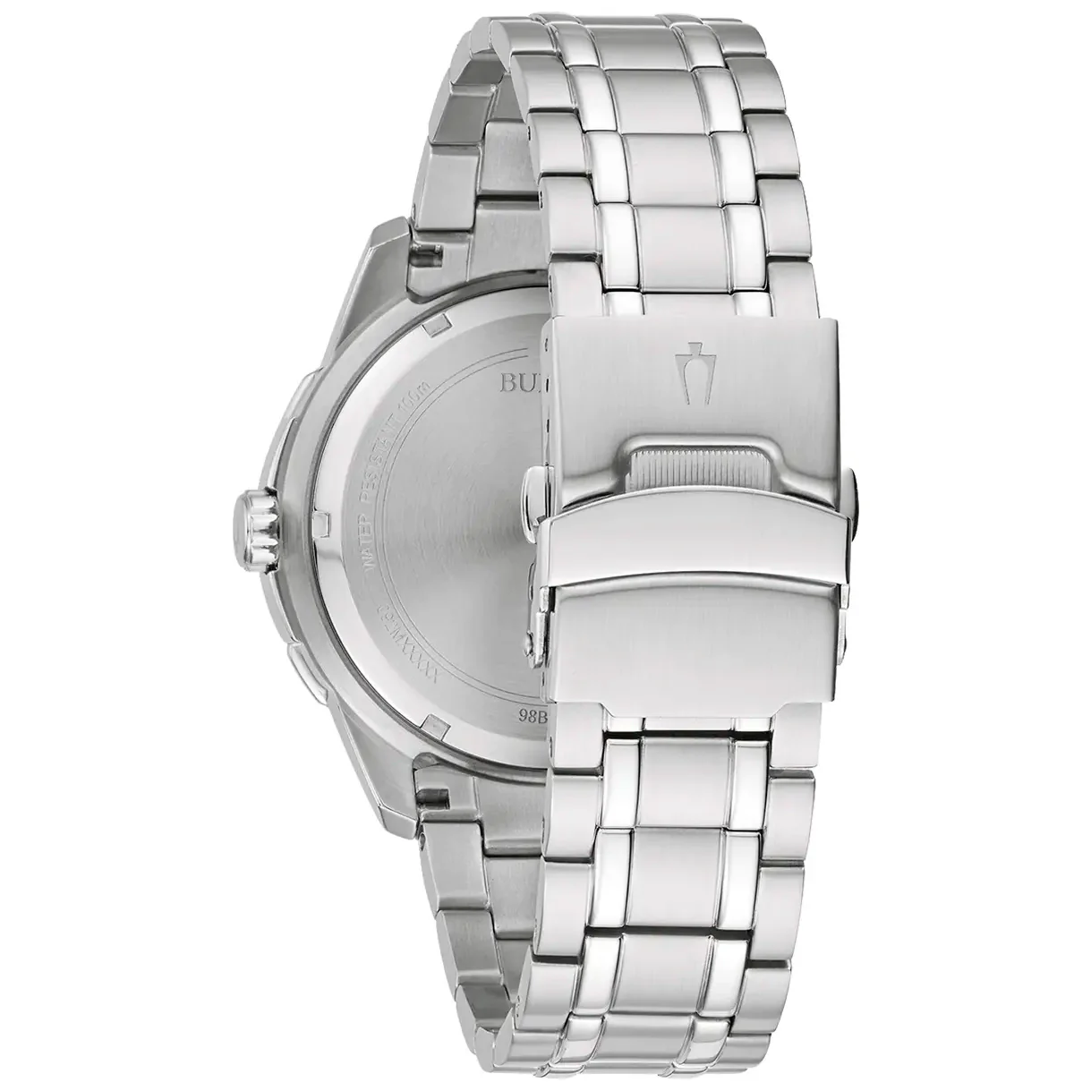 98B359 Bulova Reloj Analógico de Cuarzo para Hombre banda de metal - Image 2