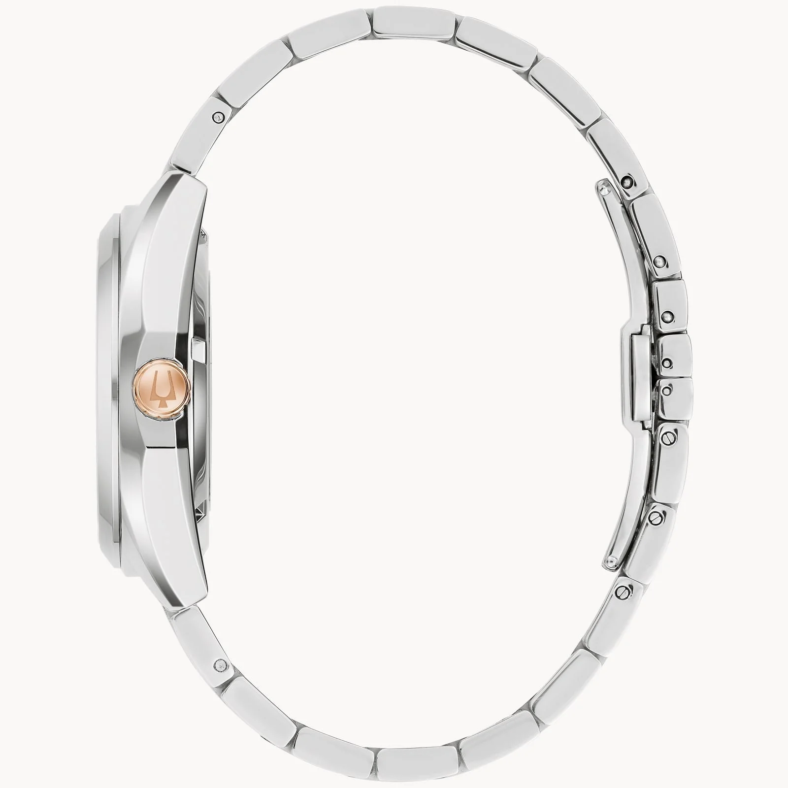 98B422 Reloj Bulova Surveyor de caballero pulsera de metal 39 mm - Image 5
