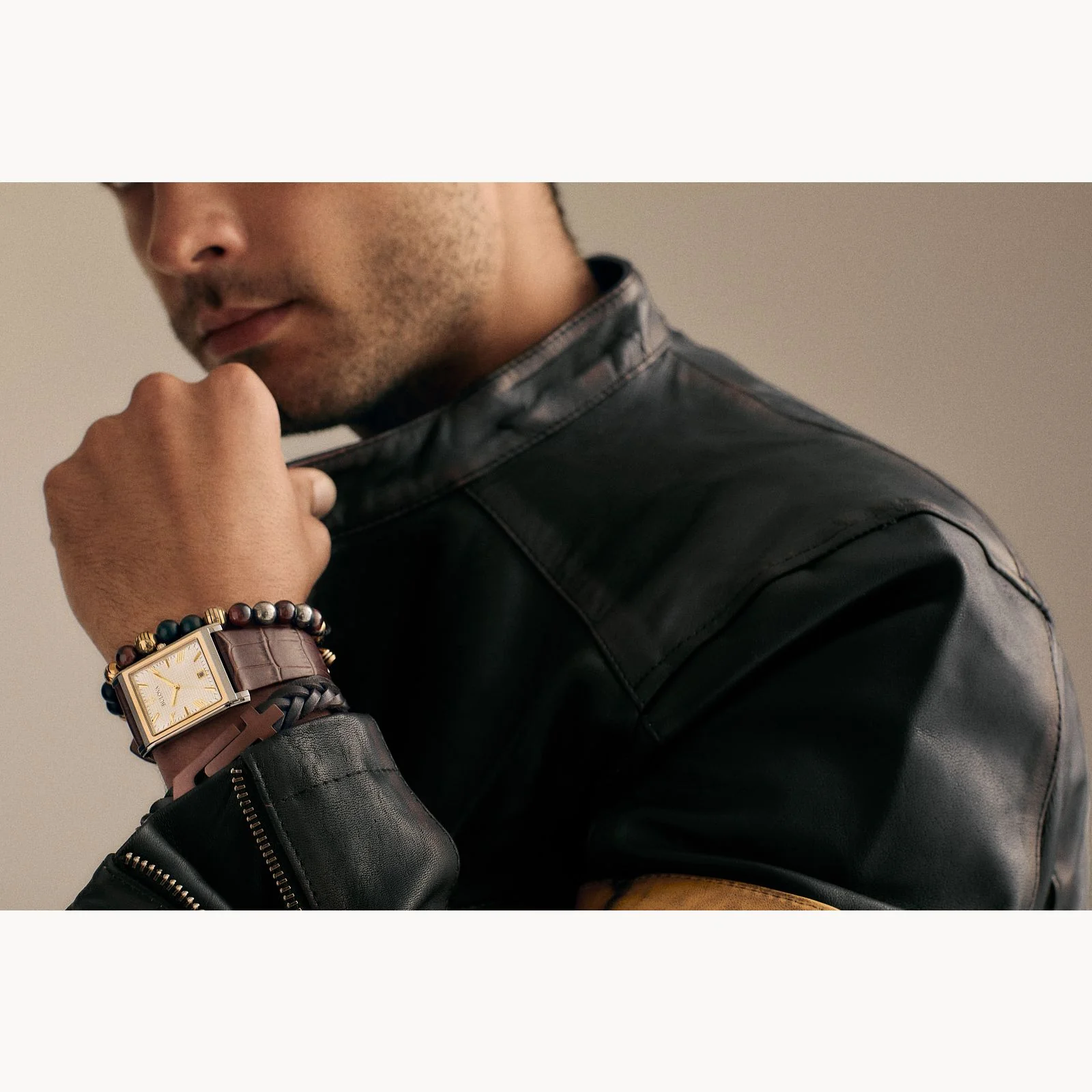 98B430 Reloj Bulova Sutton de hombre pulsera de cuero - Image 4