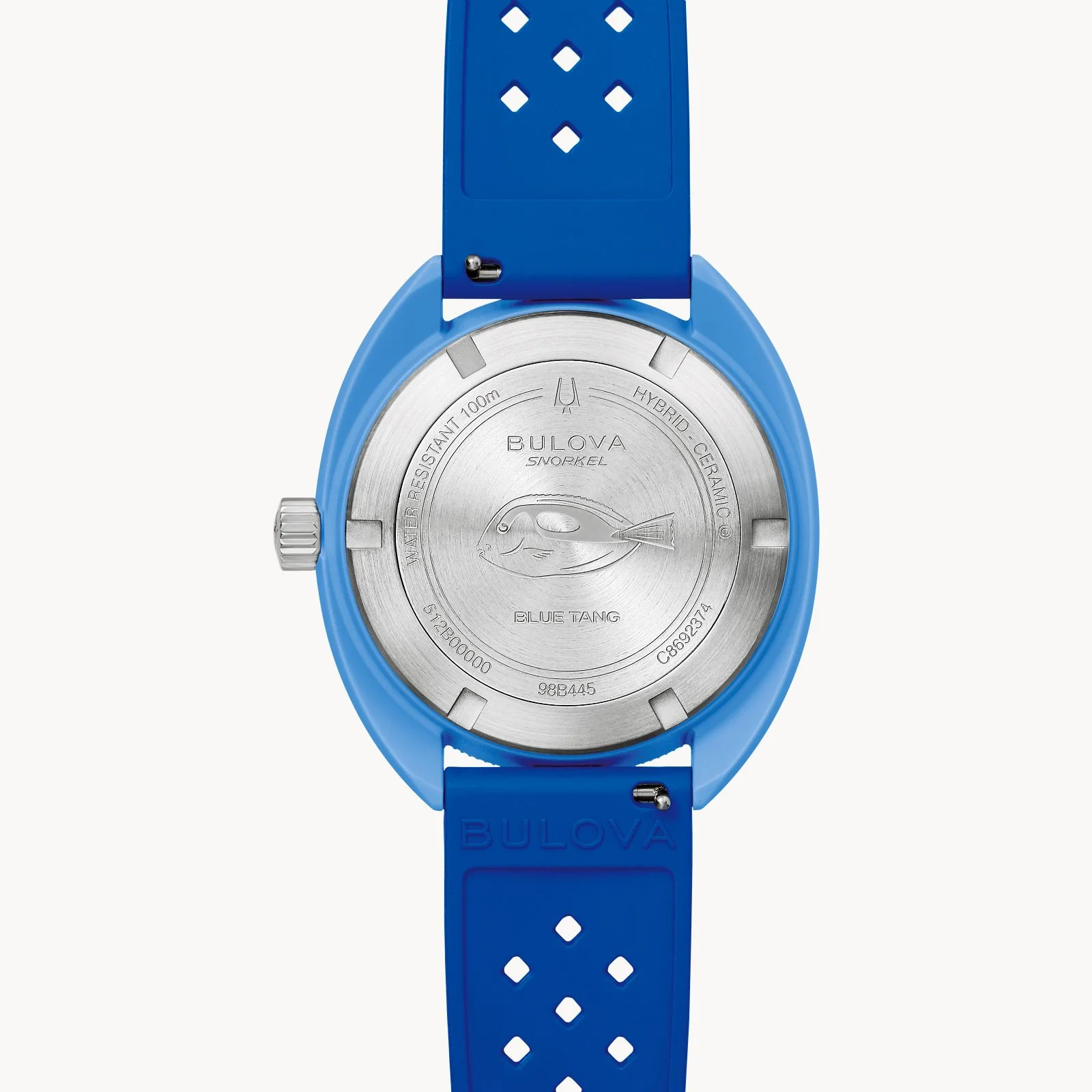 98B445 Reloj Bulova Snorkel de hombre correa de resina 41mm - Image 4